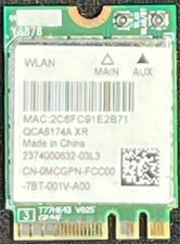 GENUINE DELL WIRELESS CARD BLUETOOTH LATITUDE 7390 P28S CB78 / MCGPN