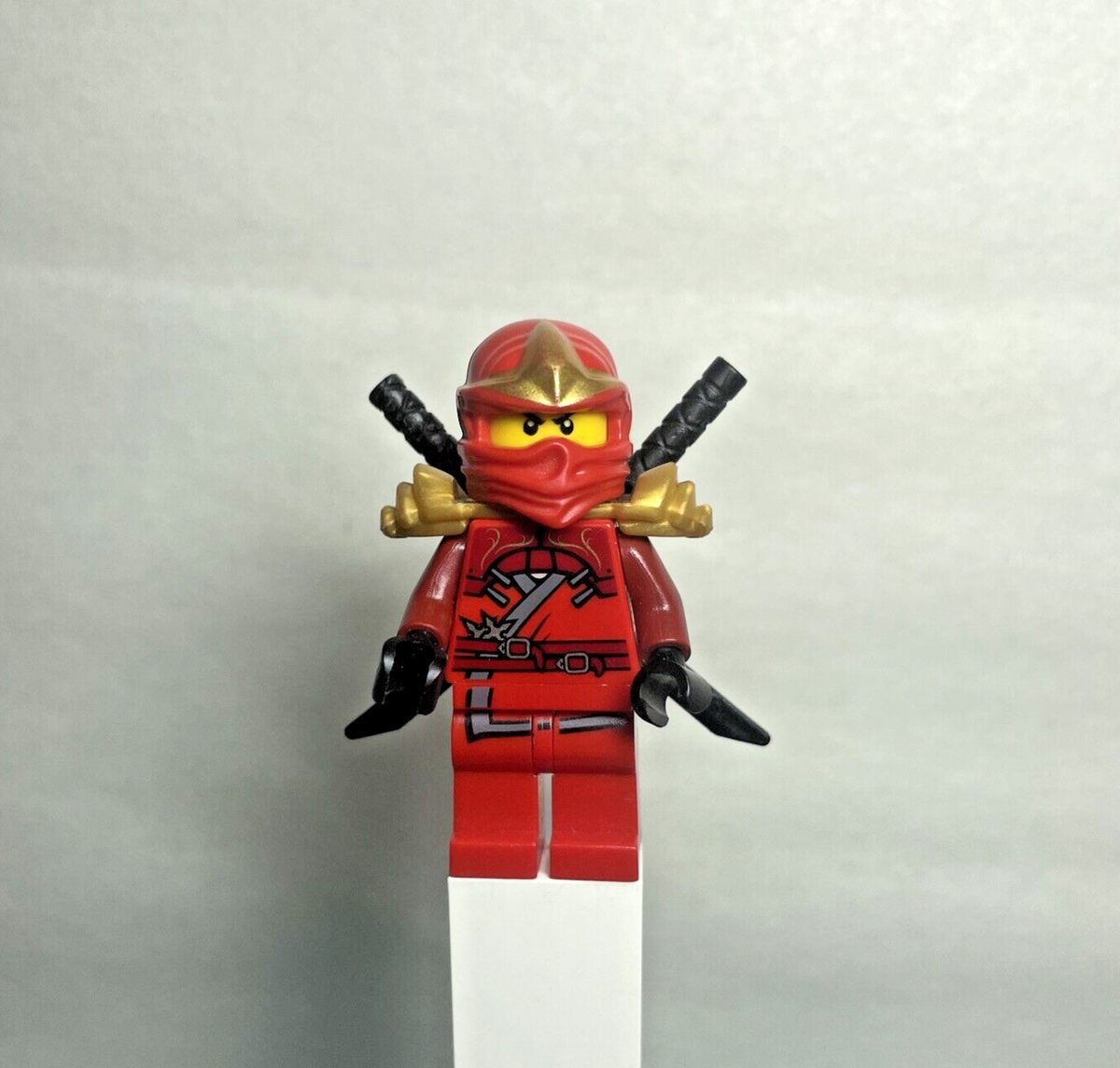 LEGO Ninjago Kai ZX with Armor Minifigure 9441 9449 9561 LEGO Ninjago Kai ZX with Armor Minifigure 9441 9449 9561