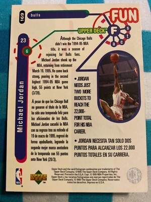 Upper Deck Collectors Choice Michael Jordan Chicago Bulls