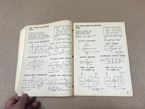 VTG 1982 Archer Engineer's Notebook II Aplikacja układu scalonego, pierwsza edycja. - Zdjęcie 3 z 6
