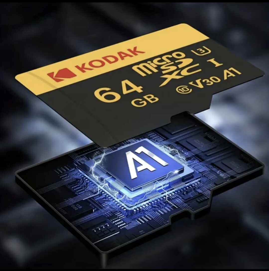 Original Kodak Micro SD Card 64GB High Speed Memory Card U3 A1 V30 eBay