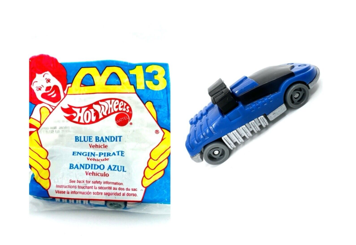 1994 McDonalds Hot Wheels Blue Bandit Toy Vehicle #13!