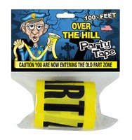Over The Hill Party Tape - Caution You Are Now Entering The Old Fart Zone - 1... on sale Over The Hill Party Tape - Caution You Are Now Entering The Old Fart Zone - 1... on sale