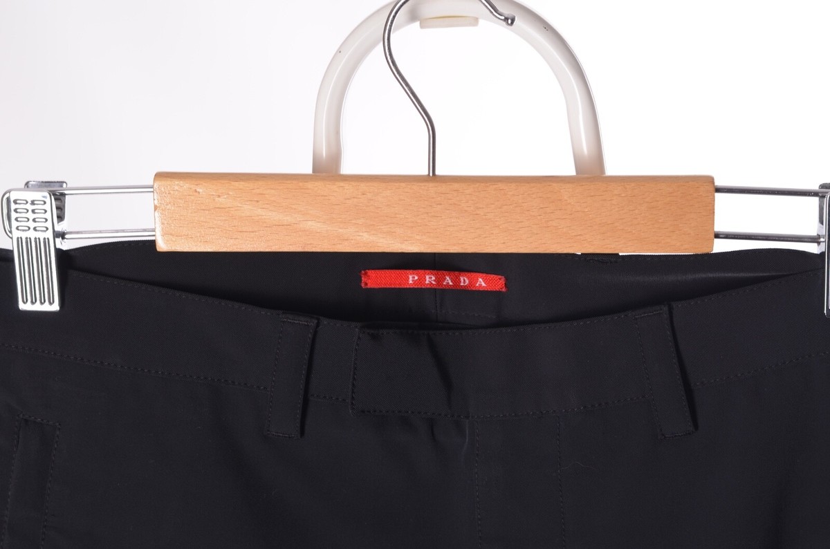 Vintage Prada Zipper Pants/Rare Nylon Prada Black Tab Pants Vintage Prada Zipper Pants/Rare Nylon Prada Black Tab Pants