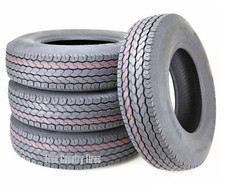 Set 4 New Free Country Trailer Tires St22575d15 225 75 15 H78-15 8pr Bias Lr D