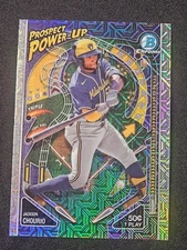 2024 Bowman - Mega Box Chrome Prospect Power-Up Jackson Chourio #PP-6 (RC)