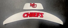 3D Bumpers - Chiefs Flex Set For A Full Size Football Helmet