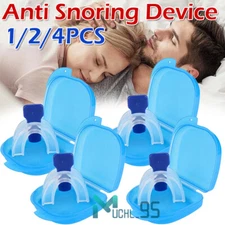 Anti Snore Mouthpiece Aid Stop Snoring Device Apnea Guard Bruxism Sleeping Aids