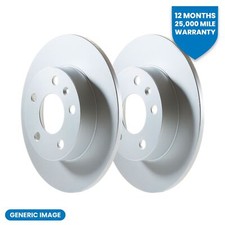 Rear Brake Discs Service Kit Braking System Rotor Pair Set Fits Mazda CX-3