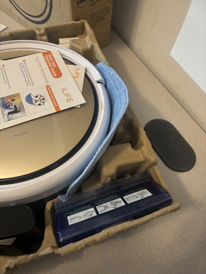 Ilife V5s Plus Robot Vacuum Mop Integrated Combo Smart Robotic Cleaner