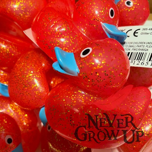 GLITTER ANATRES 4 DISEGNI Gomma Gialla Gioco Piscina Estate Acqua Giocattoli Divertenti - Foto 6 di 9