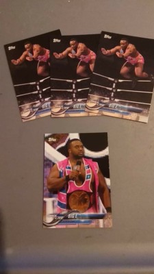 2018 Topps WWE Then Now Forever BIG E Photo Variation SSP KD) NEW DAY