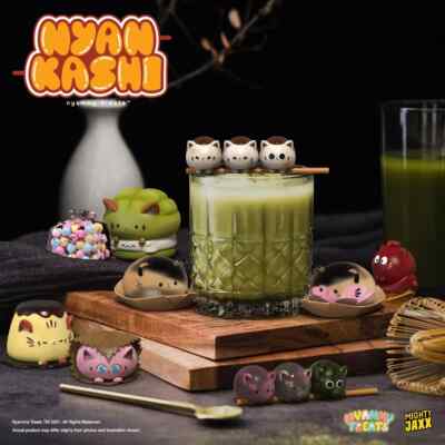 Mighty Jaxx Nyan Kashi Nyammy Treats Blind Box Display (12 box)