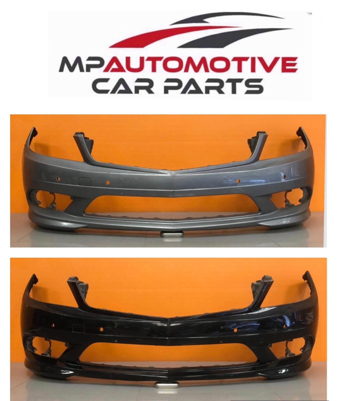 +Mercedes c class amg w204 2007-10 GENUINE FRONT BUMPER each