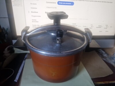 Cocotte-minute SEB 6 Litres Orange - Vintage - Fabriquée En France