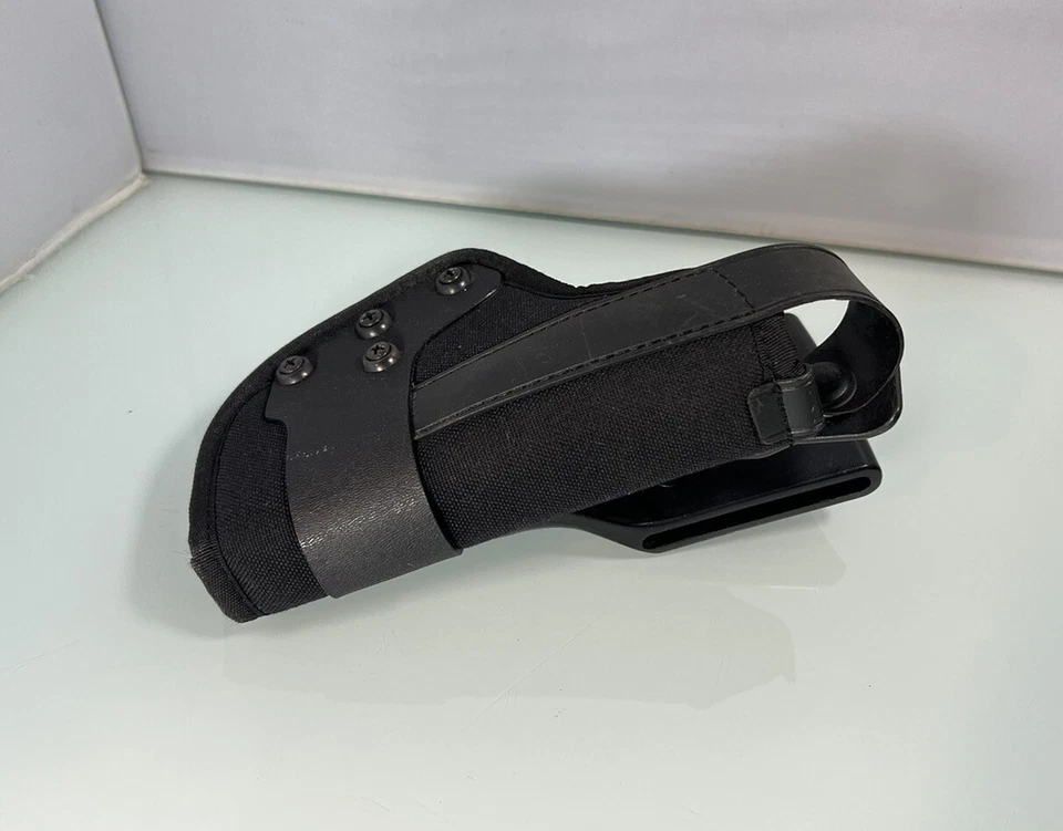 Funda de compañero de tío Mike talla 21 para cinturón derecho de cadera muslo pierna - negra Foto 3 de 4