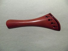 Dark Boxwood French Model Compensated Harp Violin Tailpiece Improves Tone