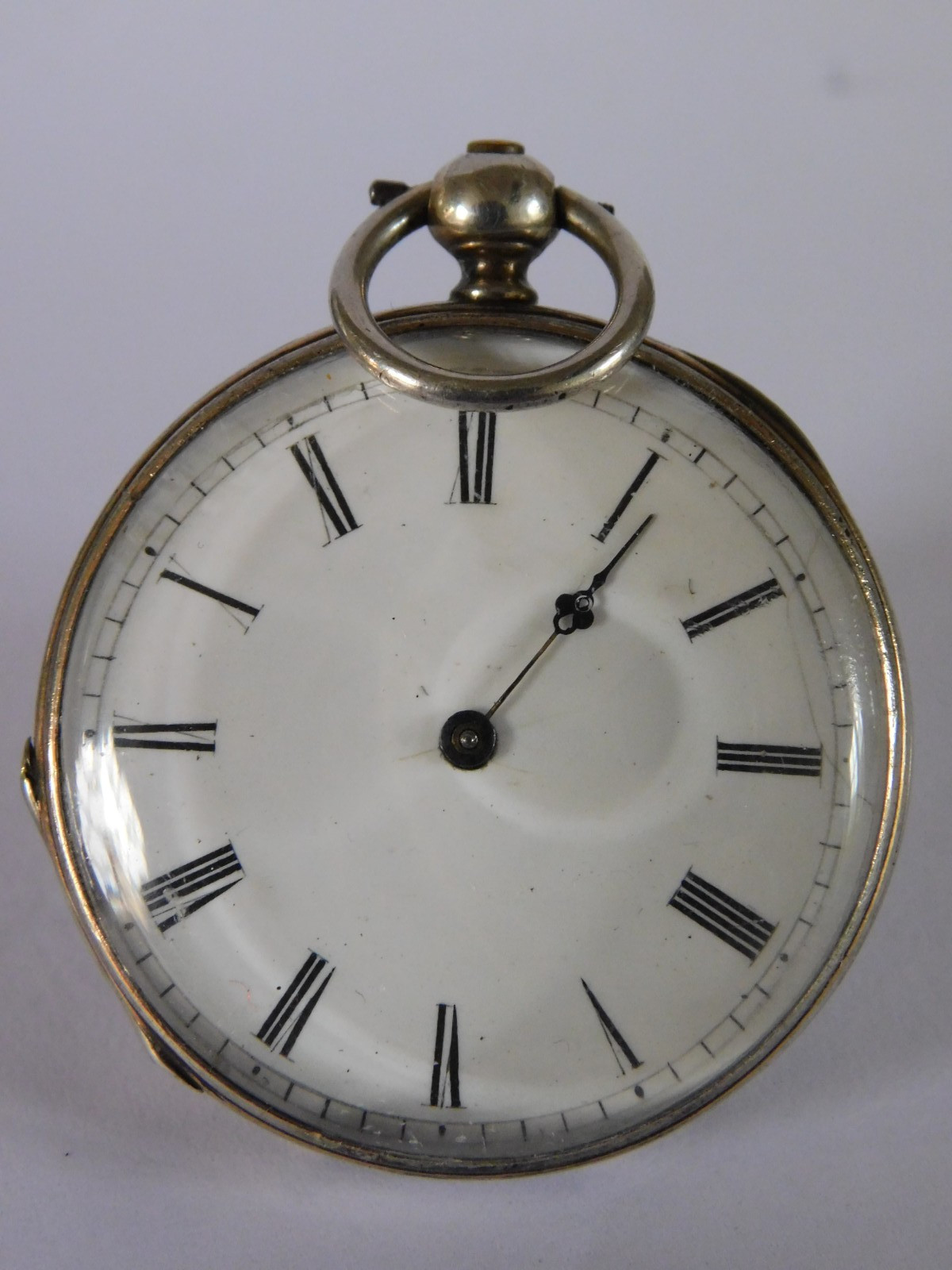 MASONIC / FREEMASONRY ANTIQUE SOLID SILVER CYLIND… - image 3