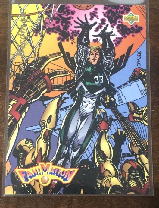 1992-93 Upper Deck Fanimation Larry Bird Man