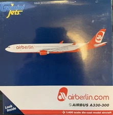 GeminiJets Air Berlin A330-300 1:400 Used, Read Description