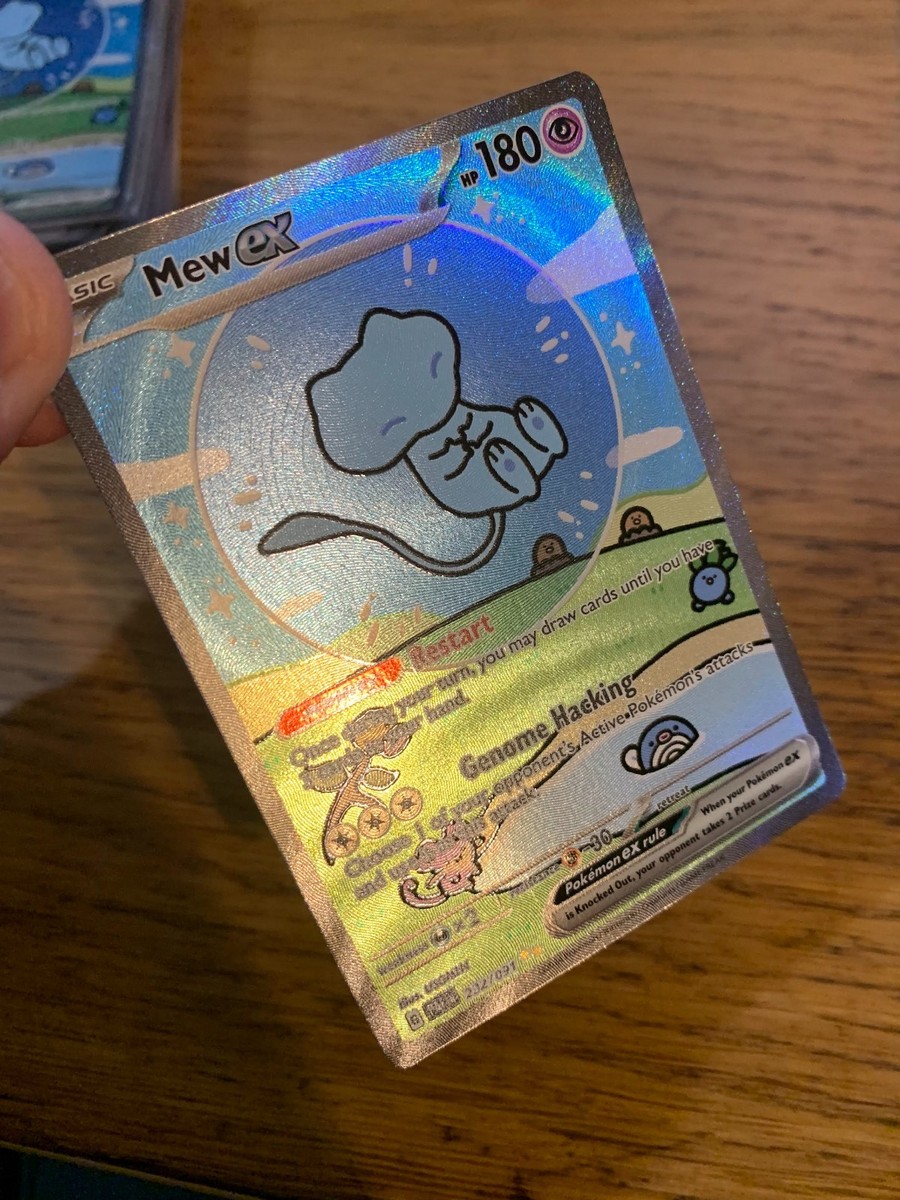N-MINT! Bubble Mew ex (232/091) Paldean Fates Special Illustration