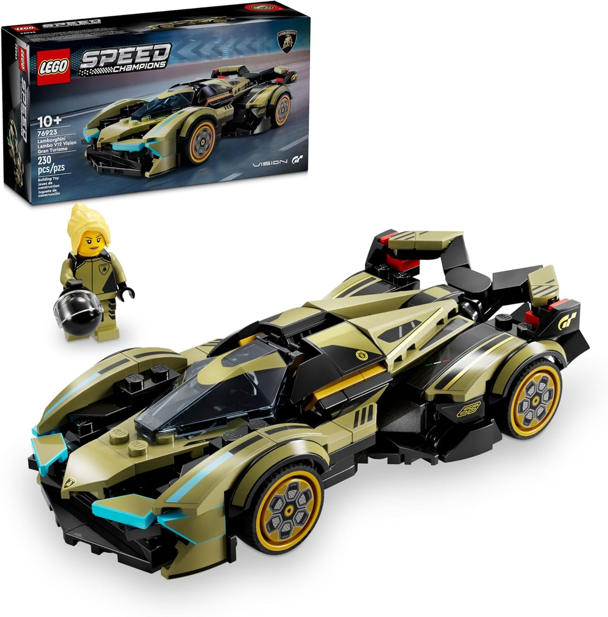 LEGO 6470547 Speed Champions Lamborghini Lambo V12 Vision GT Super