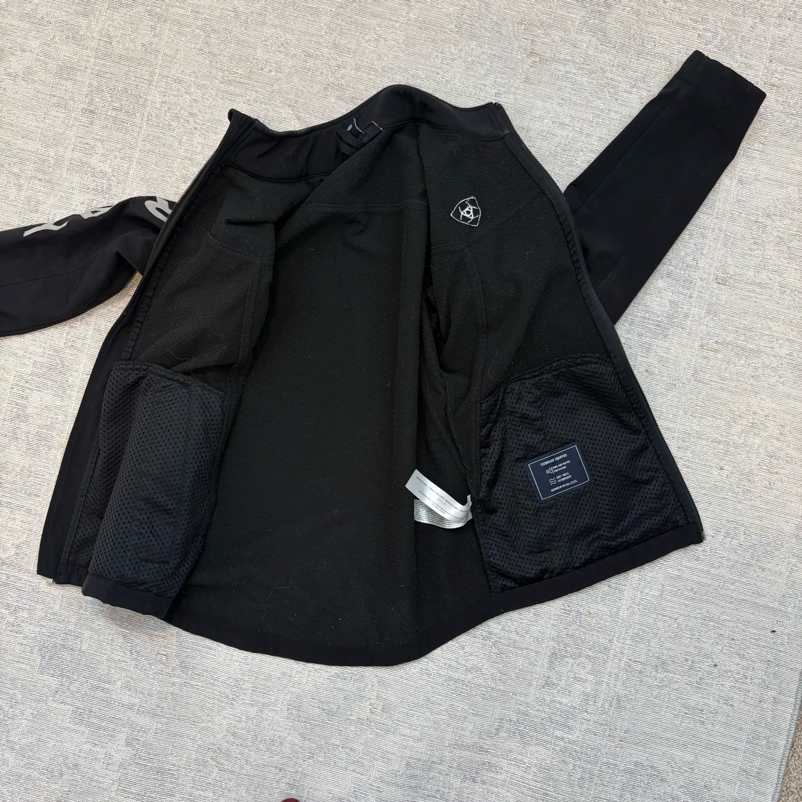 Ariat Women’s Softshell Jacket Size Medium Black … - image 12