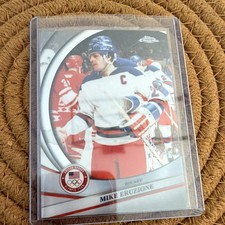 Topps Chrome 2026 U.S. Winter Olympic Team Hopefuls Mike Eruzione #197