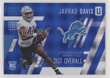 2017 Panini Unparalleled Class of 2017 Rookie Blue 5/15 Jarrad Davis #251 06v4