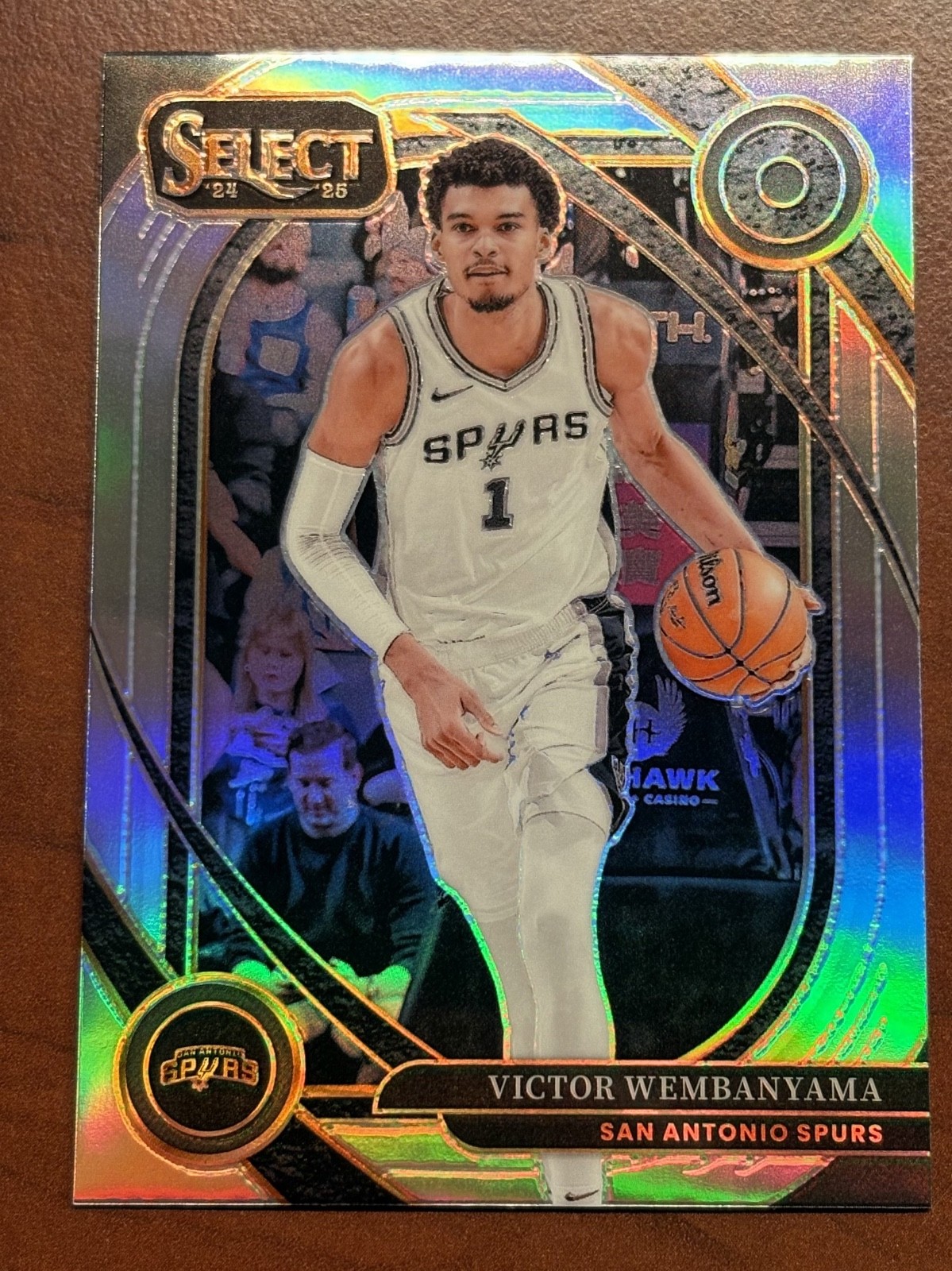 2024-25 Select Courtside Silver Victor Wembanyama 229 Spurs