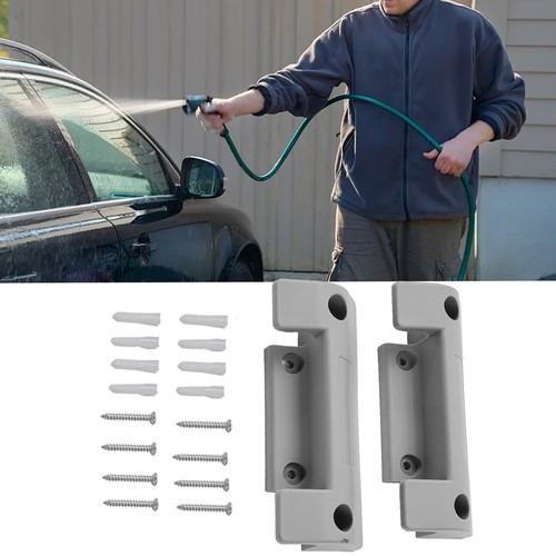 Halter Schlauch Rasen Schlafzimmer Wasser Befestigung Haken Halterung Lagerung - Bild 17 von 36