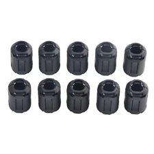 Black Plastic Clip Noise Suppressor 5MM Cable Ferrite Core Filters Removable Noi