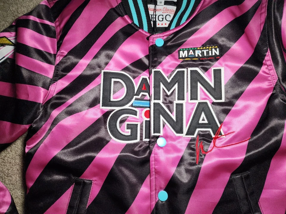 CHAQUETA DE SATÉN MARTIN SHENENEH Talla Mediana Foto 2 de 4