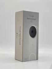 Google Nest Doorbell Smart 2K GA09967-US Wired 3rd Gen with Gemini Snow - New