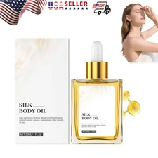 Silk Body Oil,Silk Body Oil,Goda Perfume Oil,Bath & Shower Oil Smooth Skin NEW
