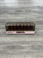 Windmere Gentle Curls 24 Velvet Flocked Hot Rollers Curlers With No Clips