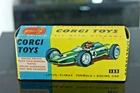 #155 Lotus Climax Formula 1 Racing Car  Vintage Corgi BOX  ONLY Original