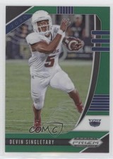 2020 Panini Prizm Draft Picks Green Prizm Devin Singletary #36 7l6