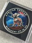 Elegaunt Zombucks Colorized 1 Troy Ounce .999 Fine Silver- Only 1200 Minted