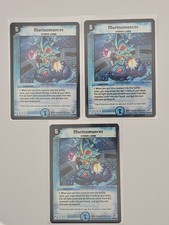 Duel Masters Cards TCG - Marinomancer - Rare DM-04 - 3 Card Lot
