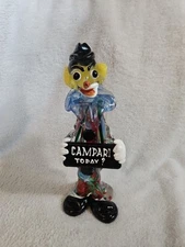 Vintage Murano Clown Advertising Campari - Collectible Item