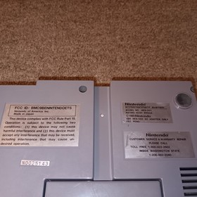 NES Nintendo 1985 Test Market Console TESTED CPU-02 Board LOW SERIAL # 25143