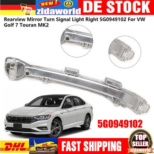 LED Spiegelblinker Spiegel Blinker passend für VW Golf 7 Touran RHS 5G0949102 DE