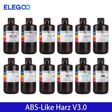 ELEGOO 405nm ABS-Like Resin 3.0,UV-Härtendes 3D Resin,Hohe Präzision,Nicht Spröd