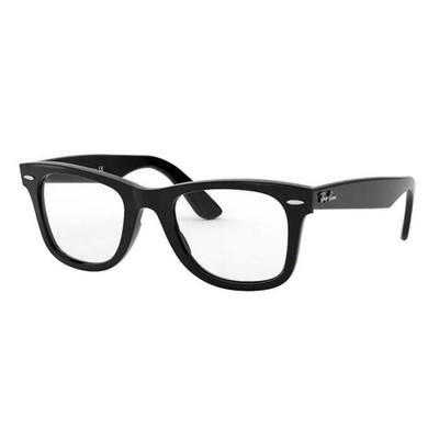 Reading Glasses Ray Ban 4340 Wayfarer Ease 2000 Shiny Black 50 22 150 +Hoya Lens