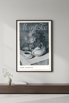   Meinl Tee Vintage Ad Poster - 24x36  Home Decor   Hi-Res  Print - 200 GSM