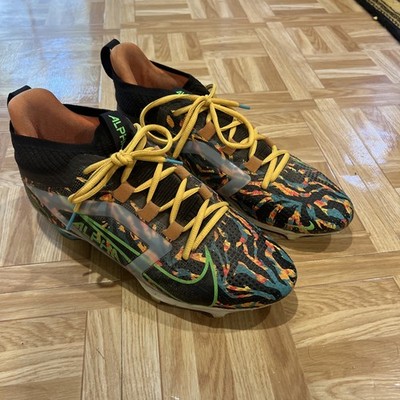 Nike Travis Kelce Alpha Menace 4 Elite Football Cleats Mens Size 11.5