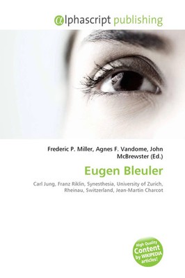 Eugen Bleuler Frederic P. Miller (u. a.) Taschenbuch Englisch 2026 OmniScriptum