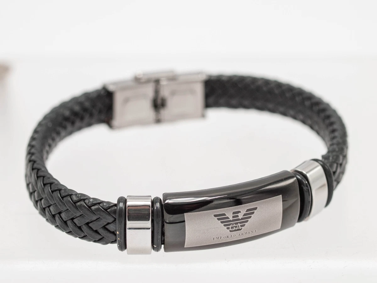 アクセサリー Armani Exchange leather l bracelet 25+ armani leather bracelet for sale | Updated Oct 2026