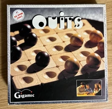 **100% COMPLETE** Quits Game by Gigamic The Shifty Strategy Game Wooden Marbles